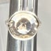 Vtg, Large 15mm Round Genuine Smokey Spinel Ring, Size 7 3/4