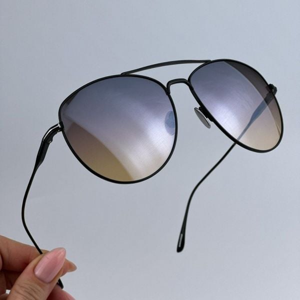 Tom Ford FT0784/S Milla 01C BRAND NEW Sunglasses Black Grey Mirror Pilot Unisex