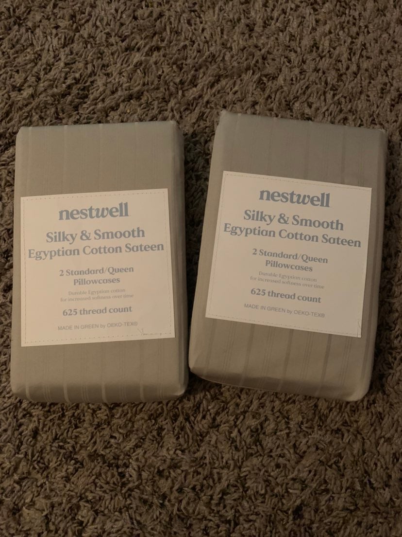 Nest well egyptiin cotton oillow cases