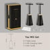 Table Lamp for Nightstand,Cordless 3 Colors Dimmable USB Rechargeable Touch 2pcs