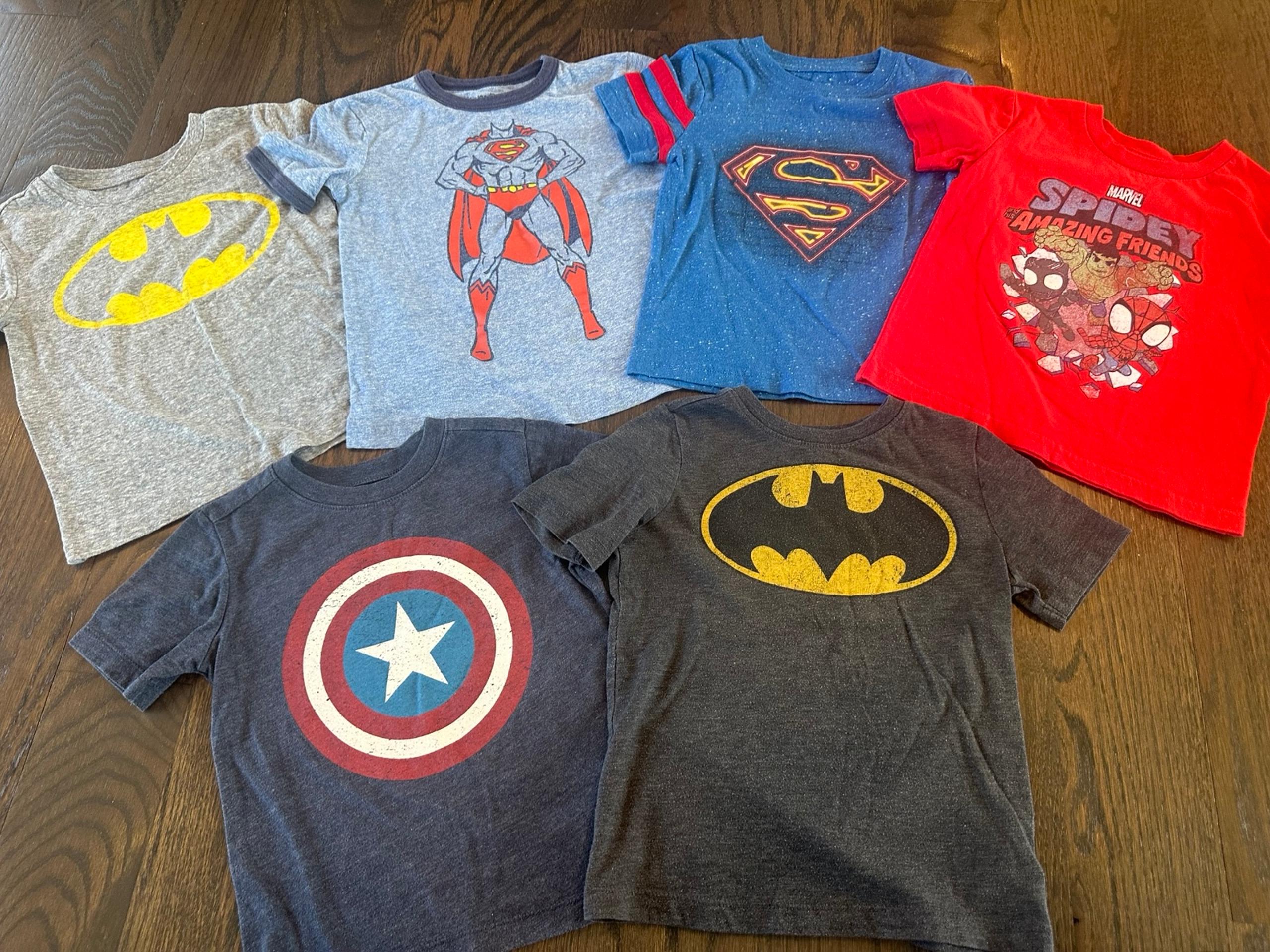 Toddler Superhero Shirts