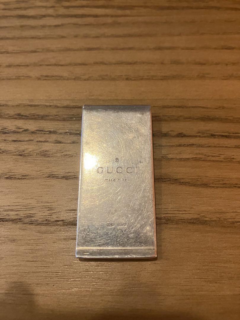 【GUCCI】Silver Money Clip