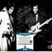 JAMES BURTON signed 8x10 w/ ELVIS PRESLEY photo Beckett BAS