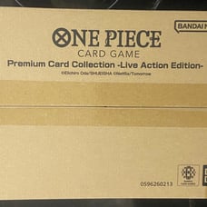 One Piece Premium Card Collection -Live Action Edition Sealed