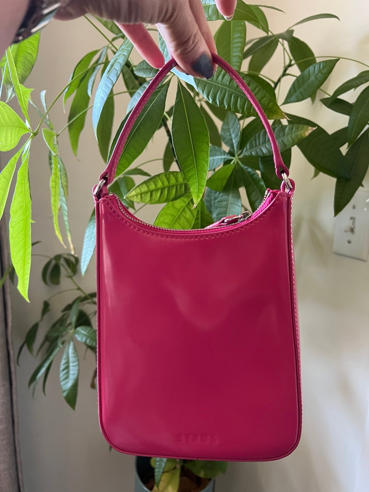 STAUD Mini Alec Bag top handle