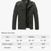 WenVen Men's Winter Warm Cotton Parka Coat mens size Large