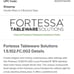 fortessa lucca forks 6 sets of 12 silverware for OWL