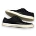 Vans Mens Shoes Sz 9 Womens 10.5 Ludlow Black Leather Canvas Lace Up Low