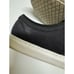 Vans Mens Shoes Sz 9 Womens 10.5 Ludlow Black Leather Canvas Lace Up Low