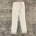 NWT Ted Baker Lillya Appliqué Hem Detail Skinny Jeans White Sz 26