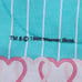 Looney Tunes Comforter Tweety Bird REVERSIBLE Vintage Blanket Teal Pink Hearts