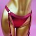 4pack Satin Ring Linked Garter Set