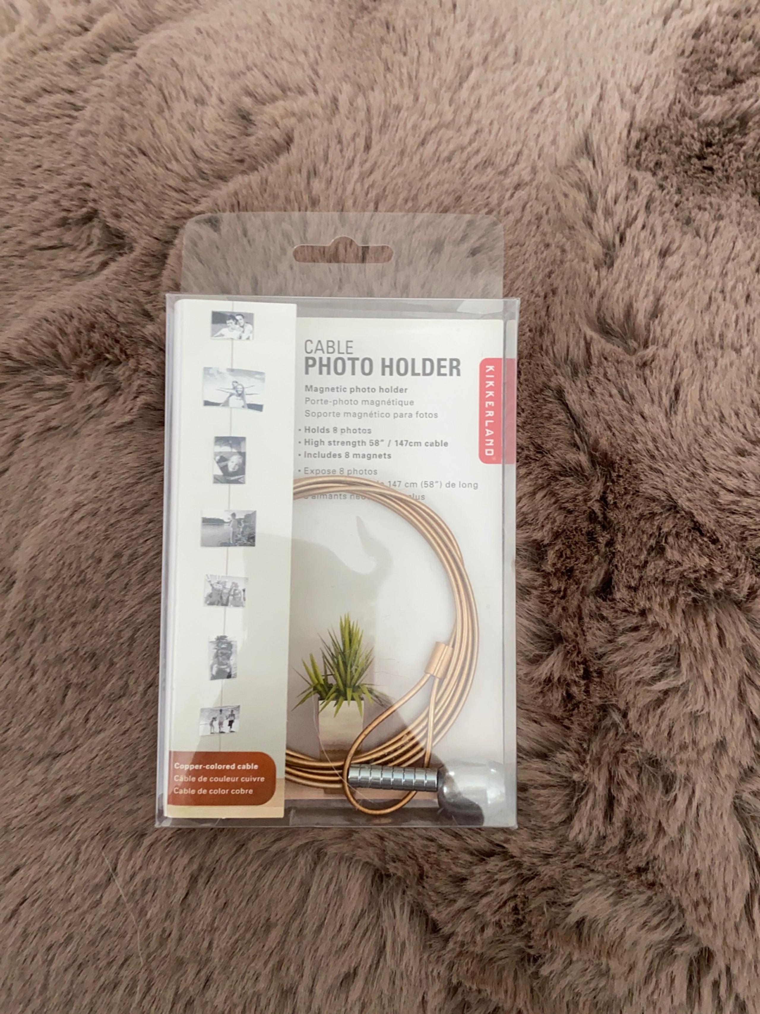 Cable Photo Holder