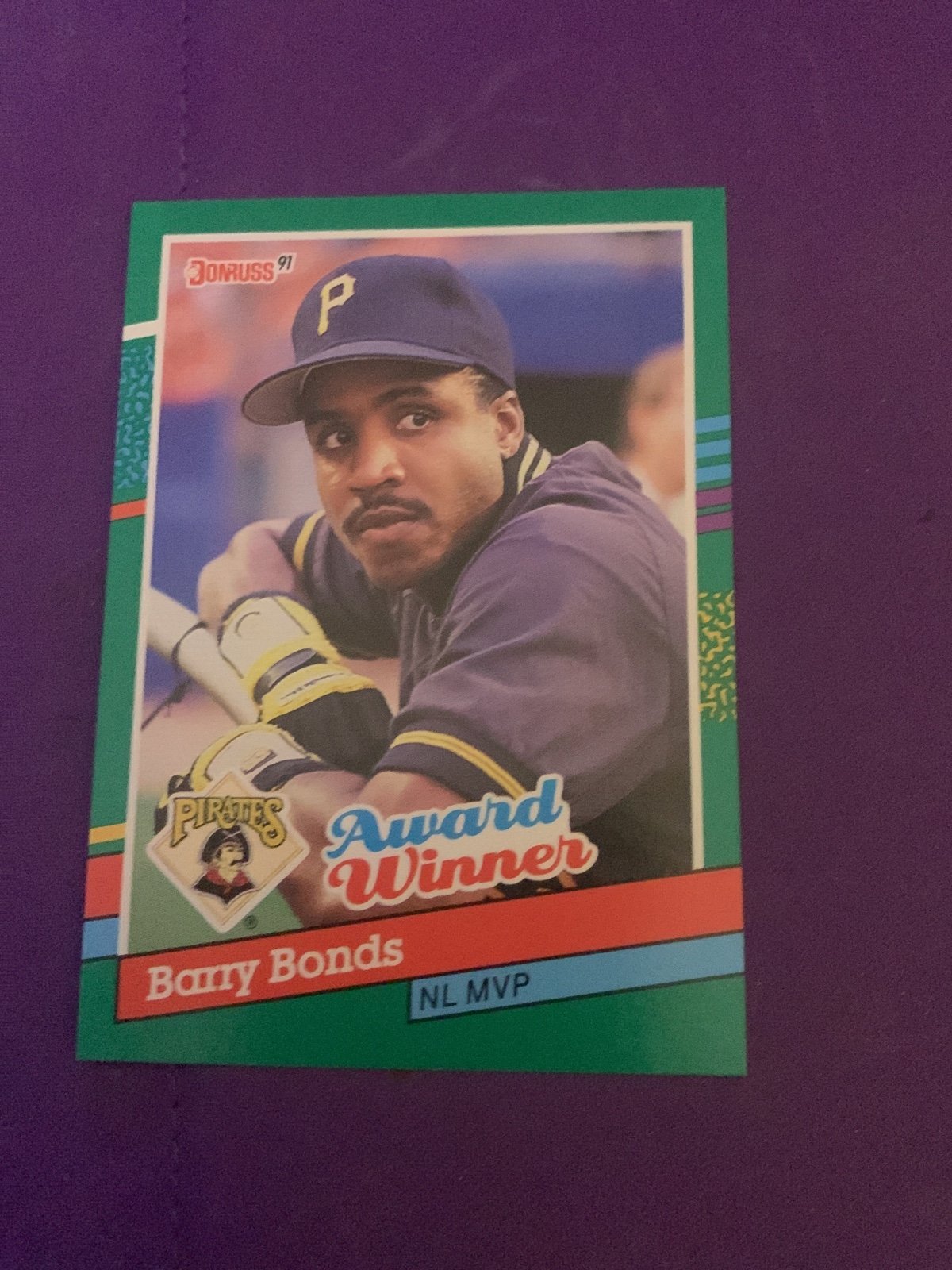 card Barry bonds
