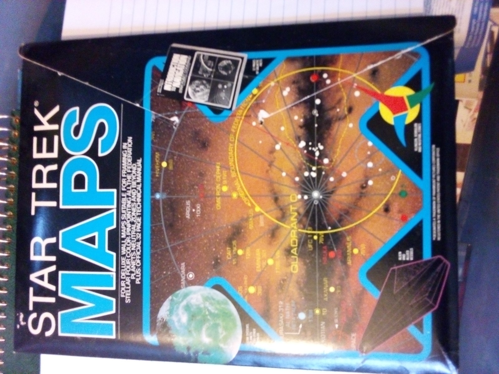 Star Trek Maps The Navigational Charts of the five year voyage of the starship E