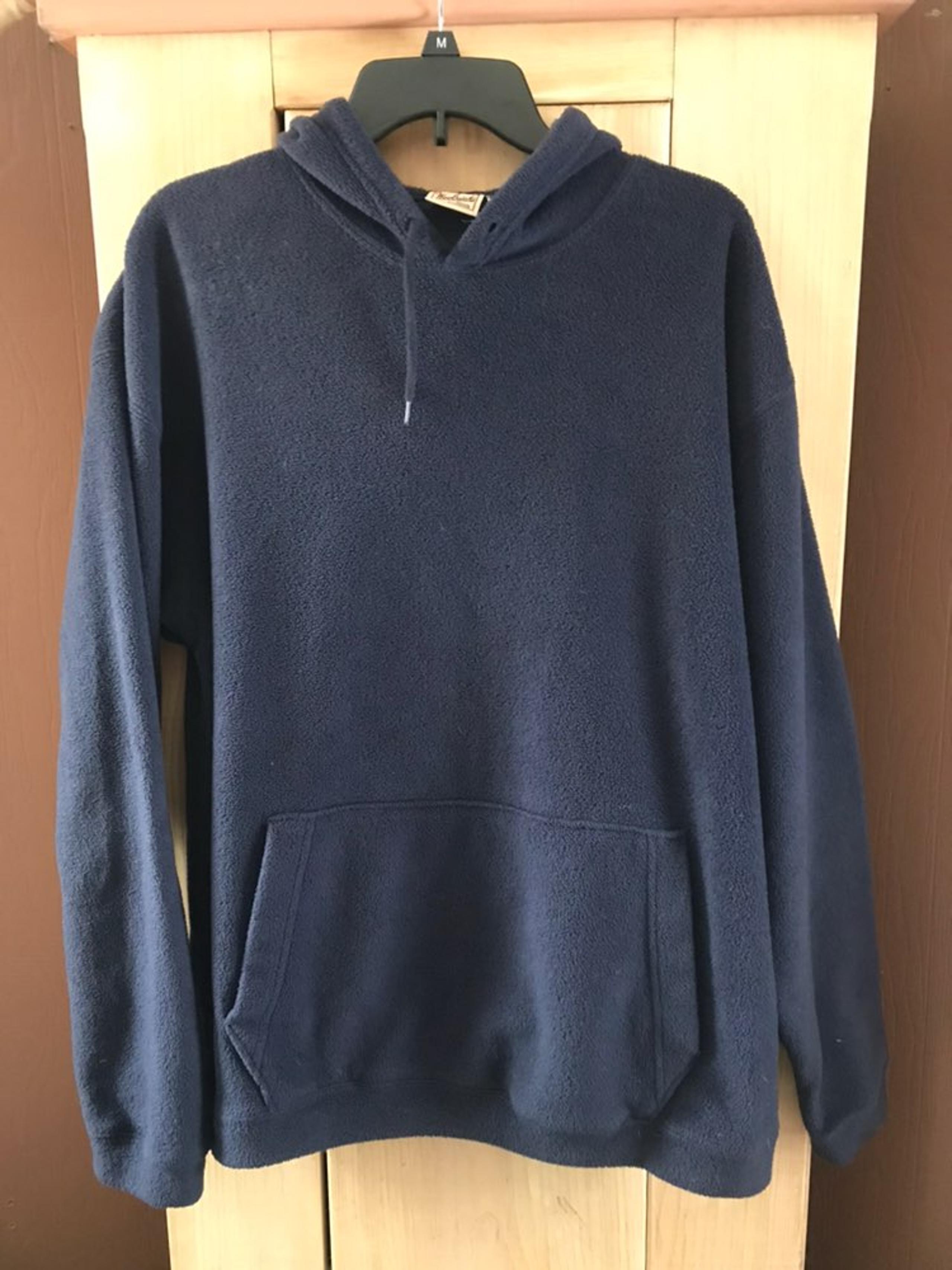 Woolrich Pullover Fleece Hoodie L