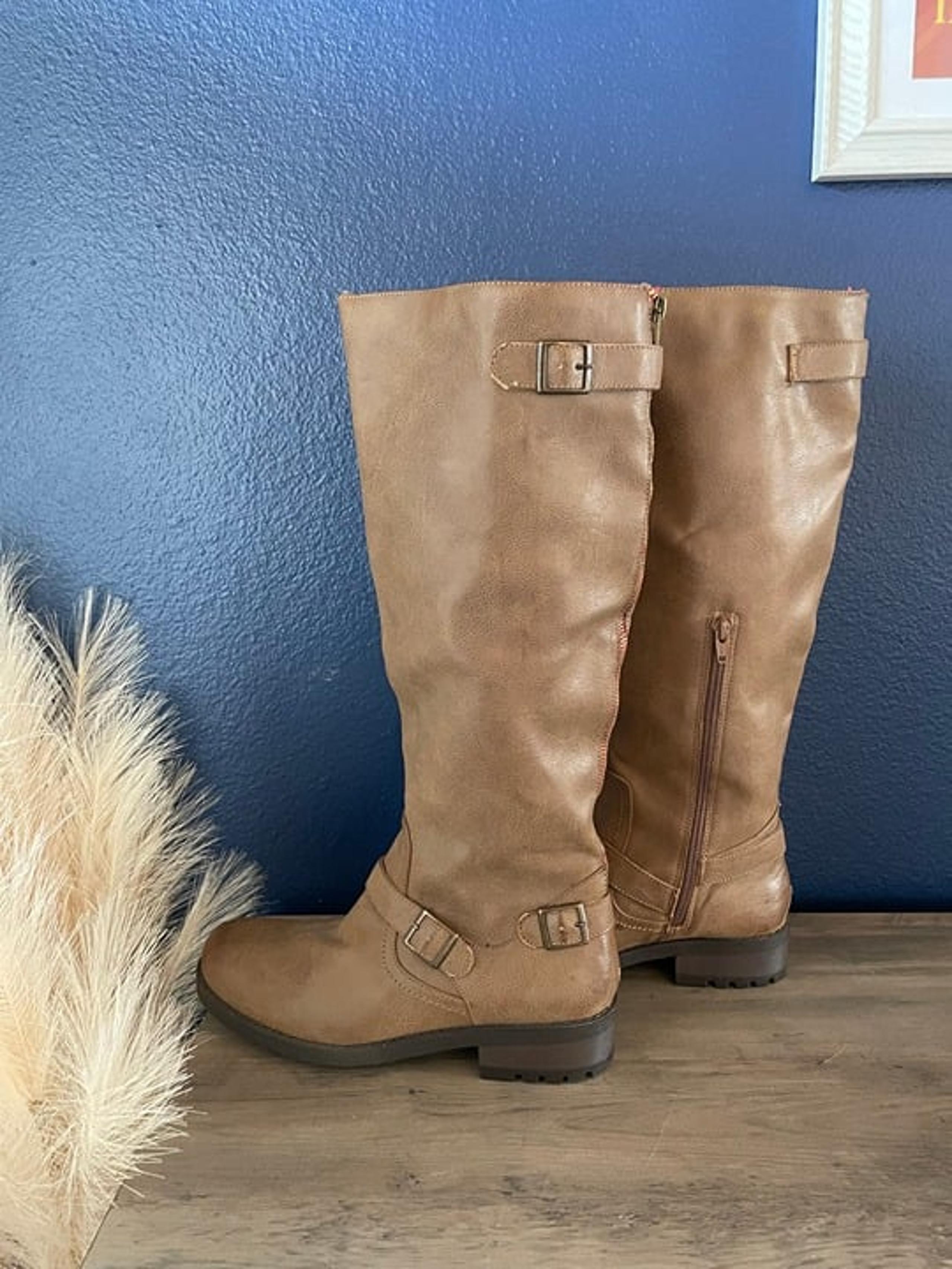 Edgy & Stylish Tall Motorcycle Boots