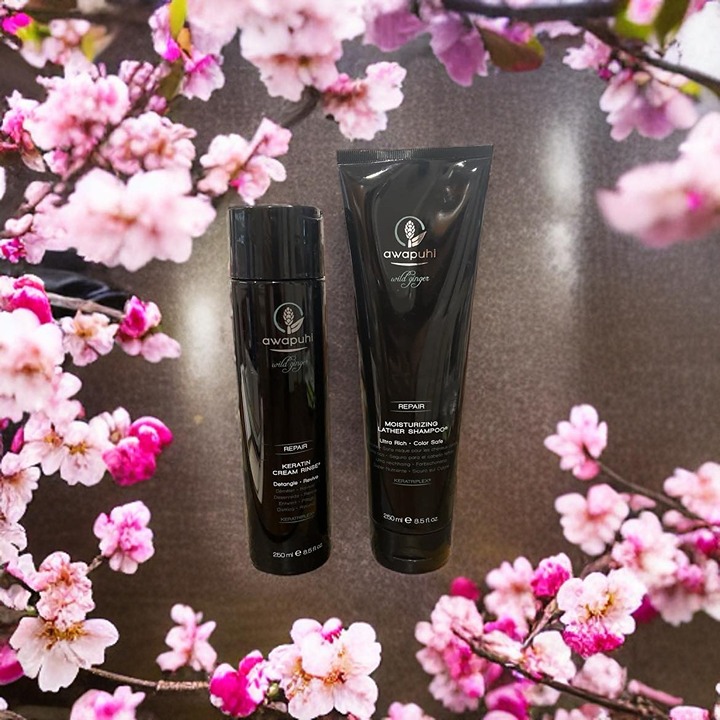 Paul Mitchell Awapuhi Repair Shampoo Keratin Rinse 8.5 oz