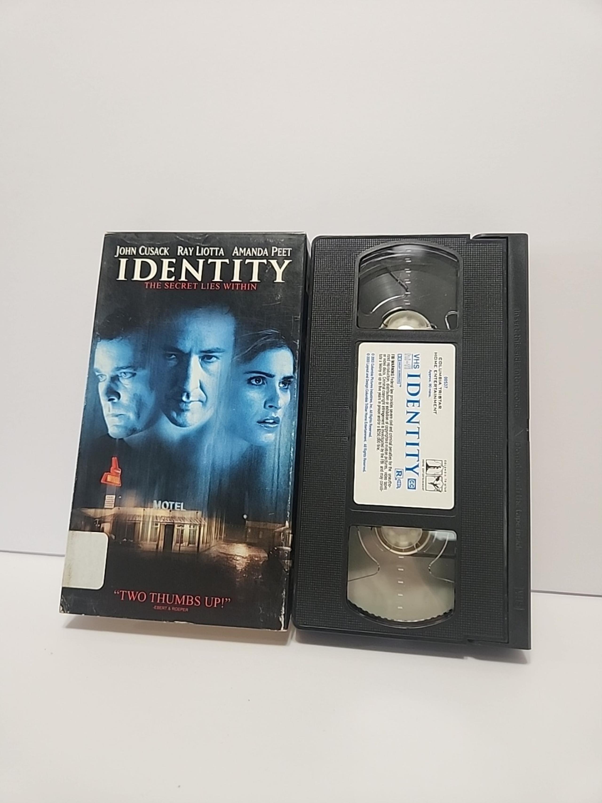 Identity (VHS 2003) John Cusack Ray Liotta Amanda Peet Columbia Tristar