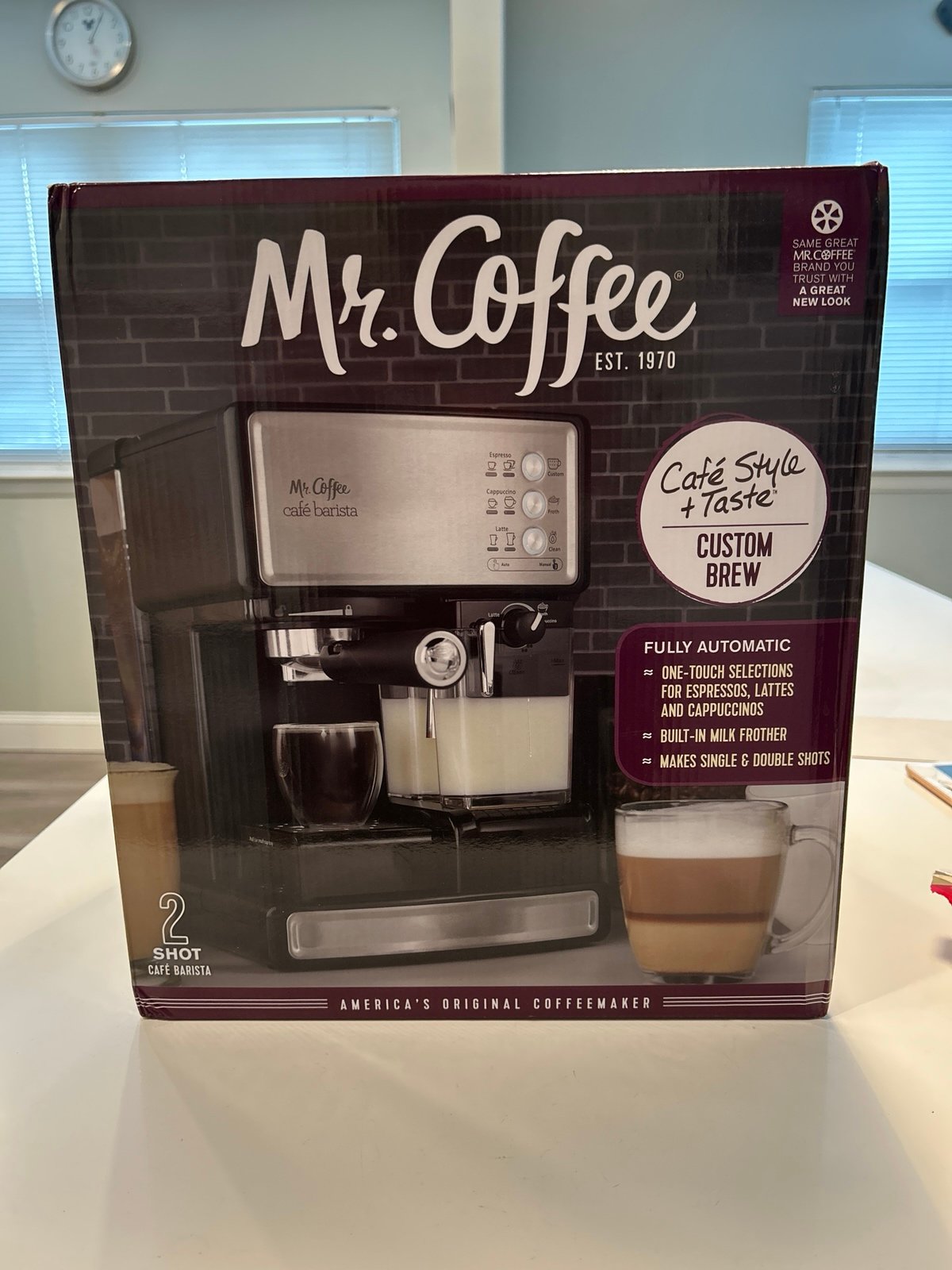 Mr. Coffee Cafe Barista custom brew