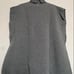 MICA & DEAL Gray Turtleneck Sleeveless Knit