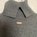 MICA & DEAL Gray Turtleneck Sleeveless Knit