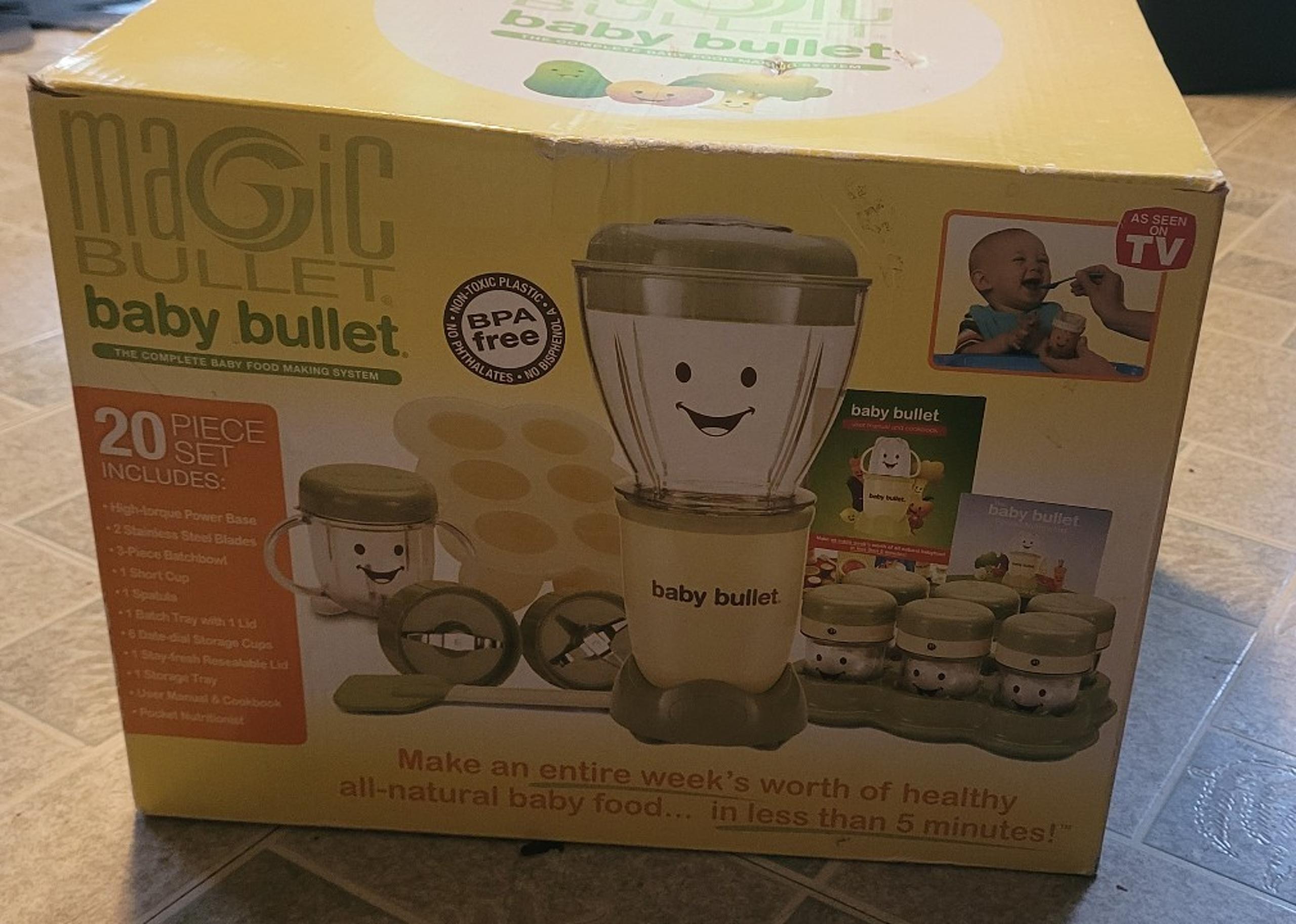 Magic Bullet baby bullet 20 piece set