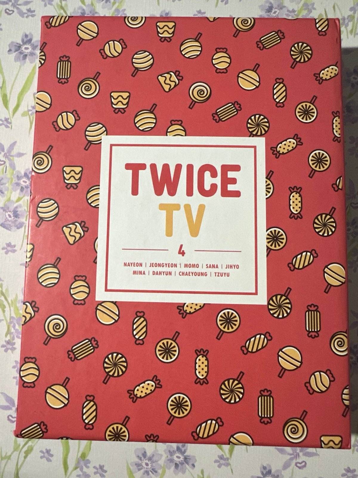 TWICE TV 4 DVD with Jihyo Postcard
