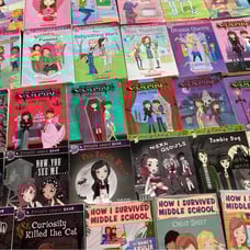 29 Poison/Candy/Rotten Apple Books Dead End Drama Queen Mean Ghouls Candy Apple