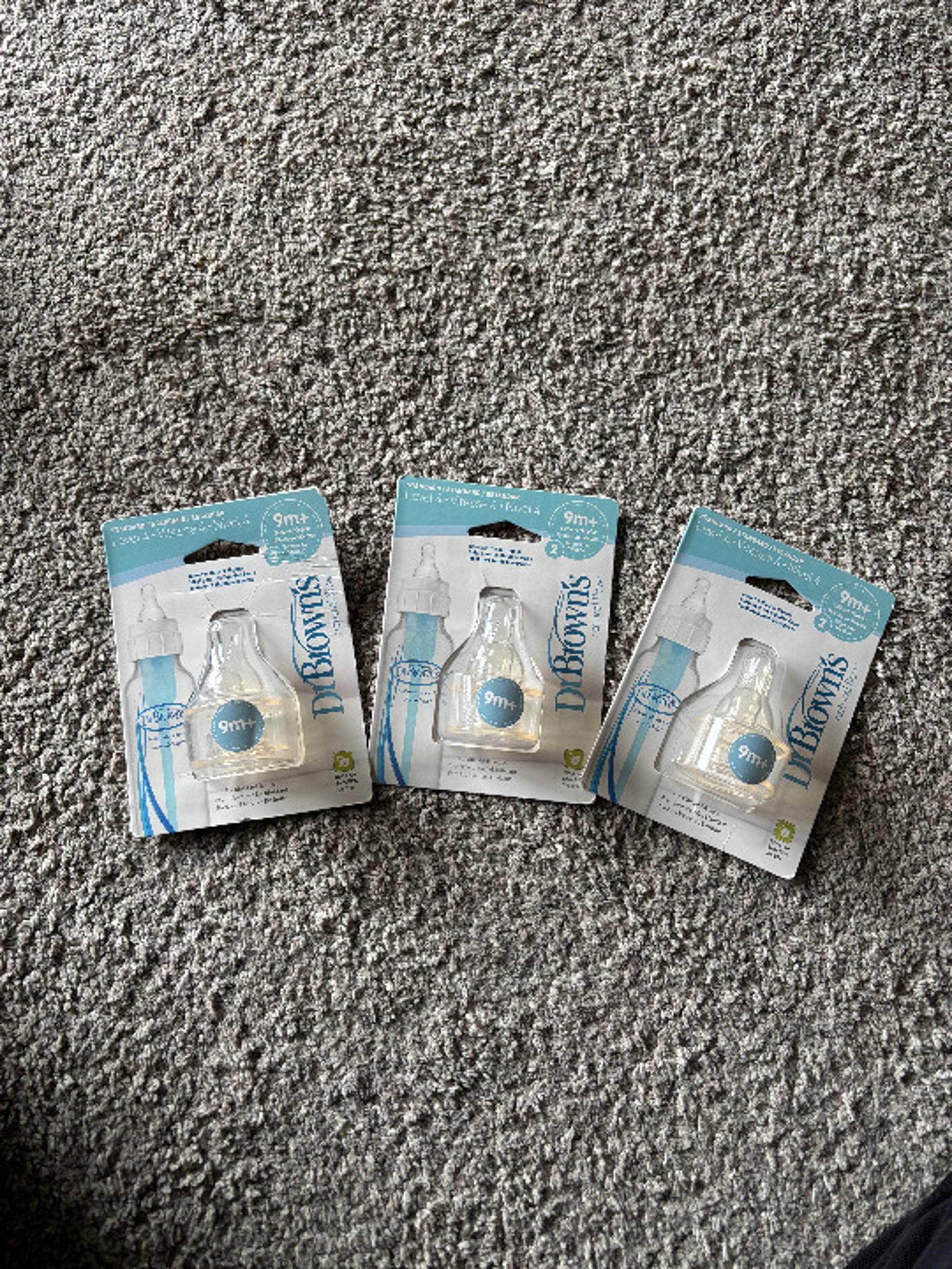 [BRAND NEW] Dr. Brown's 9 months+ Silicone Nipples
