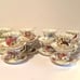Royal Albert Vintage 24 Piece Set Flowers of the Month Cup & Saucers EXC Cond