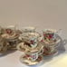 Royal Albert Vintage 24 Piece Set Flowers of the Month Cup & Saucers EXC Cond