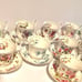 Royal Albert Vintage 24 Piece Set Flowers of the Month Cup & Saucers EXC Cond