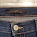 KanCan distressed mid rise skinny cropped jeans size 25