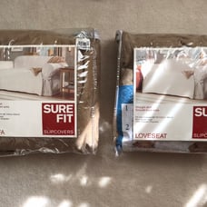 New Washable Sofa and Loveseat Slipcover