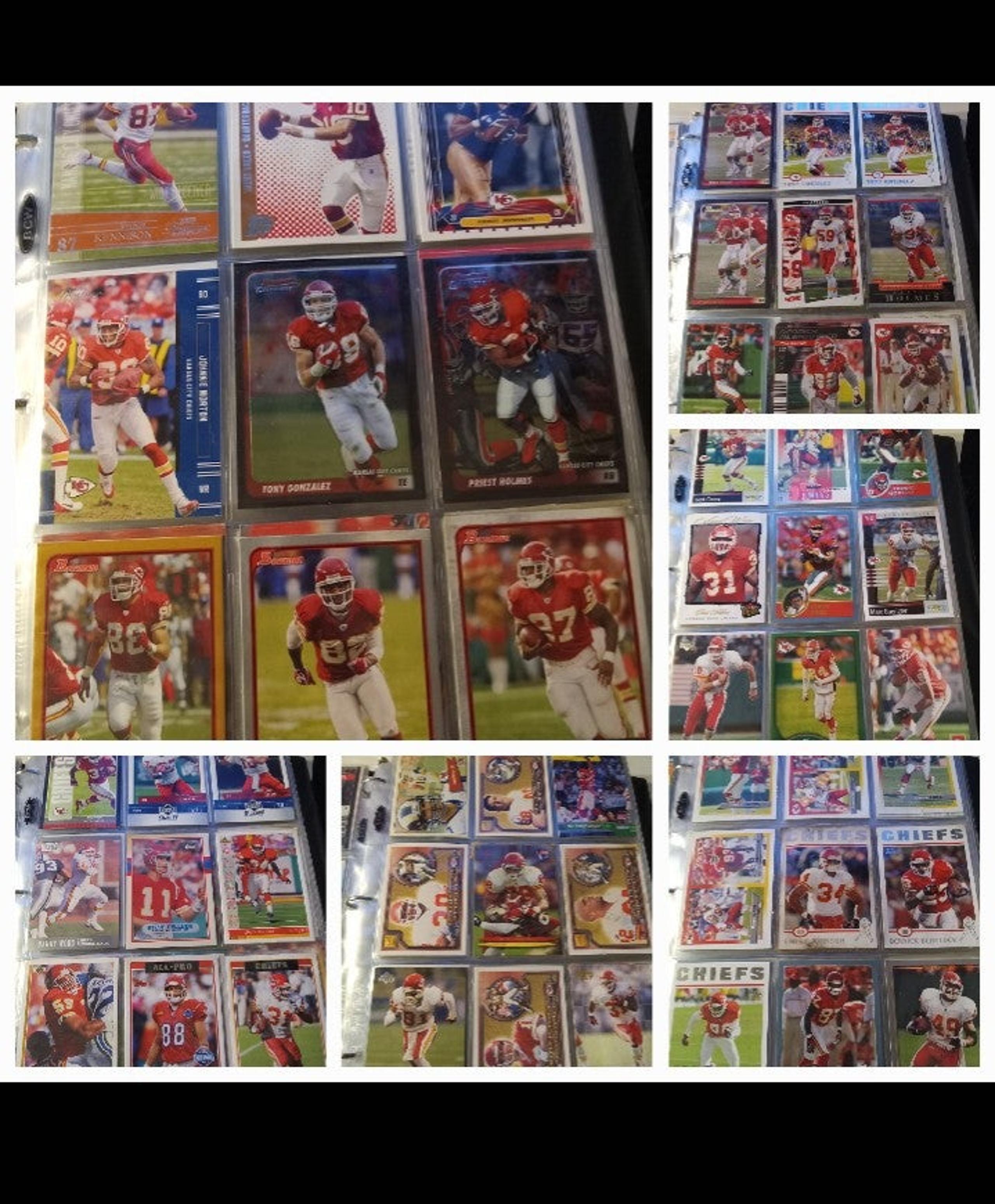 NFL Kansas City Chiefs card album