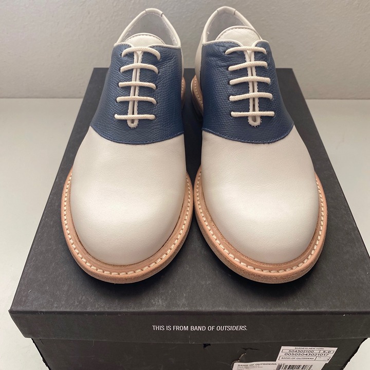 Band Of Outsiders Slipped Heel Saddle Shoes