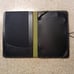 Oberon Design Leather Kindle/e-Reader or Notepad Cover - Fern Ginkgo Leaf Design