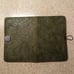 Oberon Design Leather Kindle/e-Reader or Notepad Cover - Fern Ginkgo Leaf Design