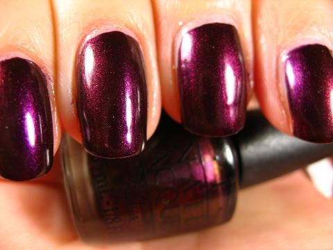 OPI Plum Full of Cheer- Exclusive!