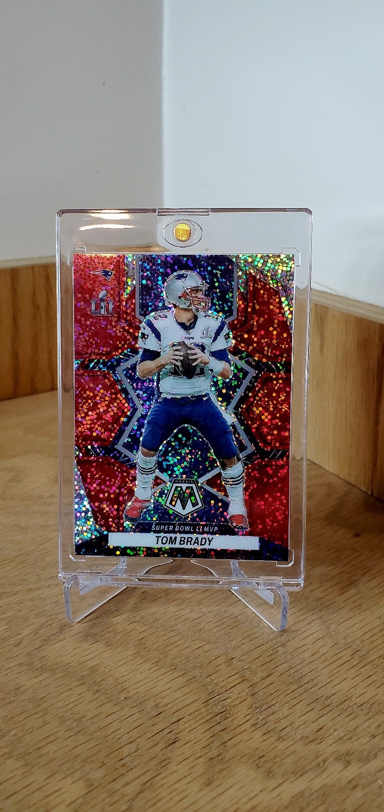 Tom Brady SUPER RARE Red Sparkle Redemption!