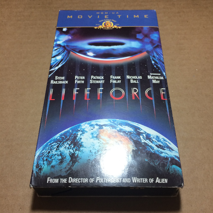 Lifeforce VHS Vtg Railsback Firth Stewart Finlay Ball May R 1997