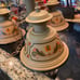 Vintage three light chandelier