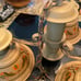 Vintage three light chandelier