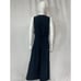 Anthropologie 'The Avery' Navy Wide Leg Sleeveless V Neck Jumpsuit By Maeve