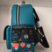 Loungefly Disney Parks Mexico Epcot Day of Dead Skull Lace Green Black backpack