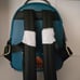 Loungefly Disney Parks Mexico Epcot Day of Dead Skull Lace Green Black backpack