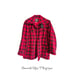 Vtg Woolrich Wool Mackinaw Buffalo Red USA 523 *see description*