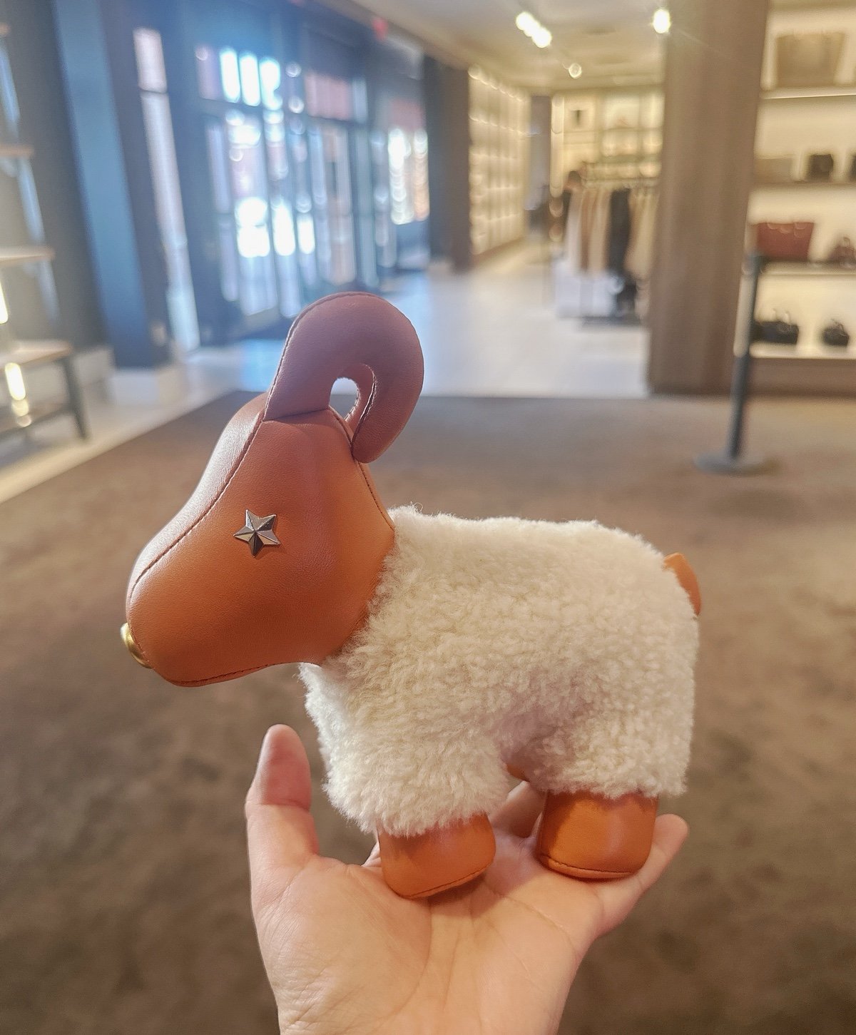 Coach Ram Sheep Paperweight CX535 NWT