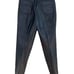 Genuine Black Leather Zip Fly Pants Size 27” Waist